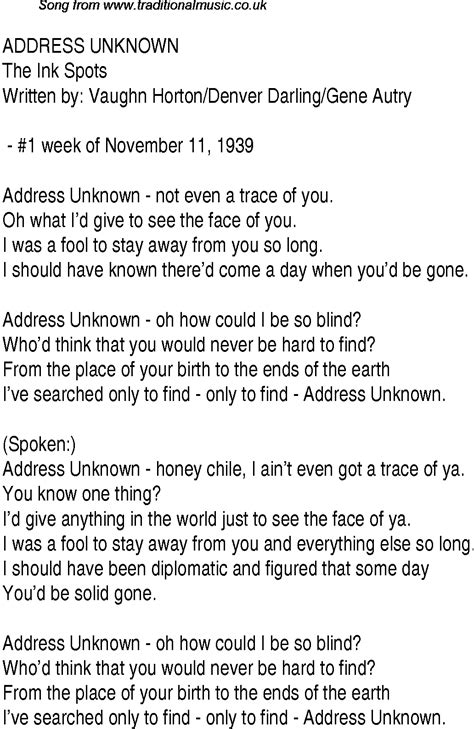 lyrics 87 <unknown>|Unknown Lyrics and Songs .